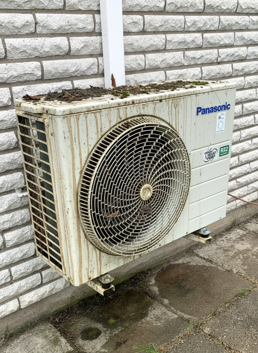 Service av Luftvärmepump