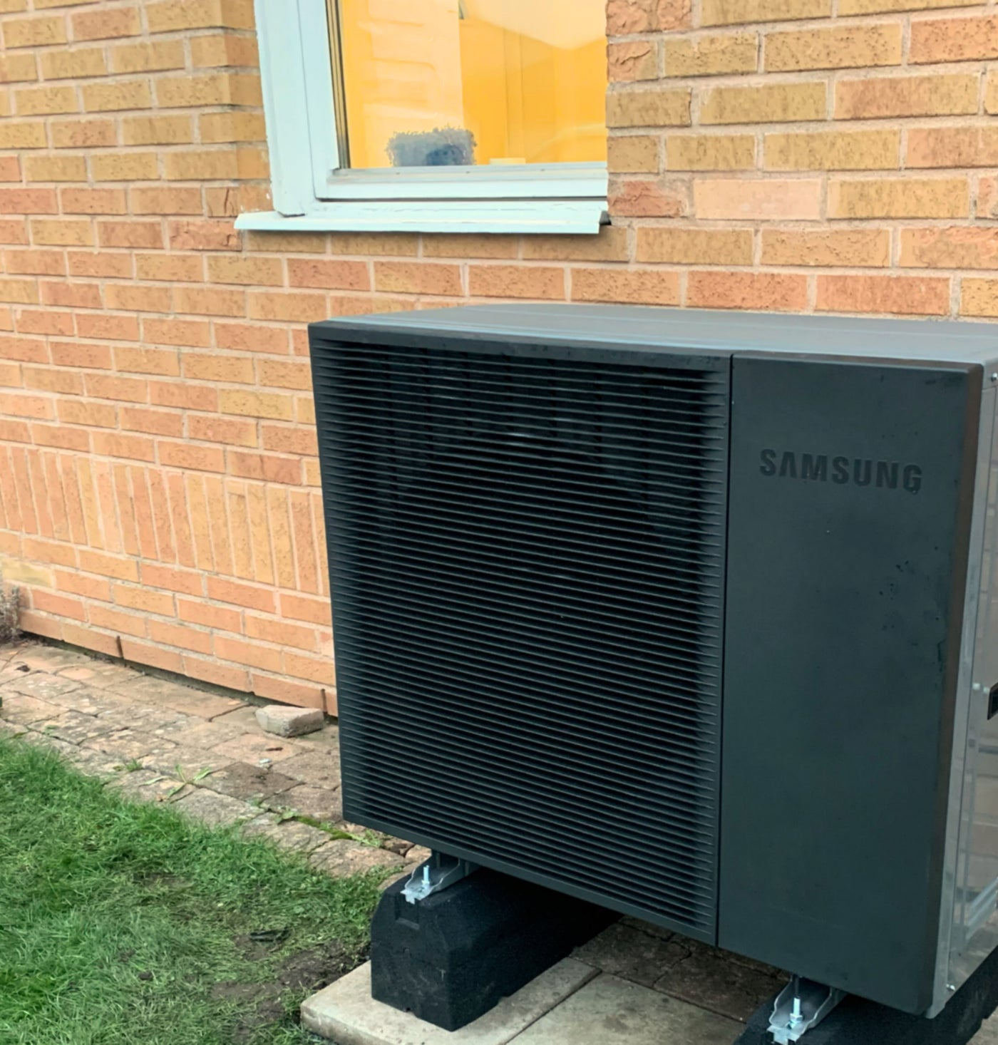 Installerad värmepump