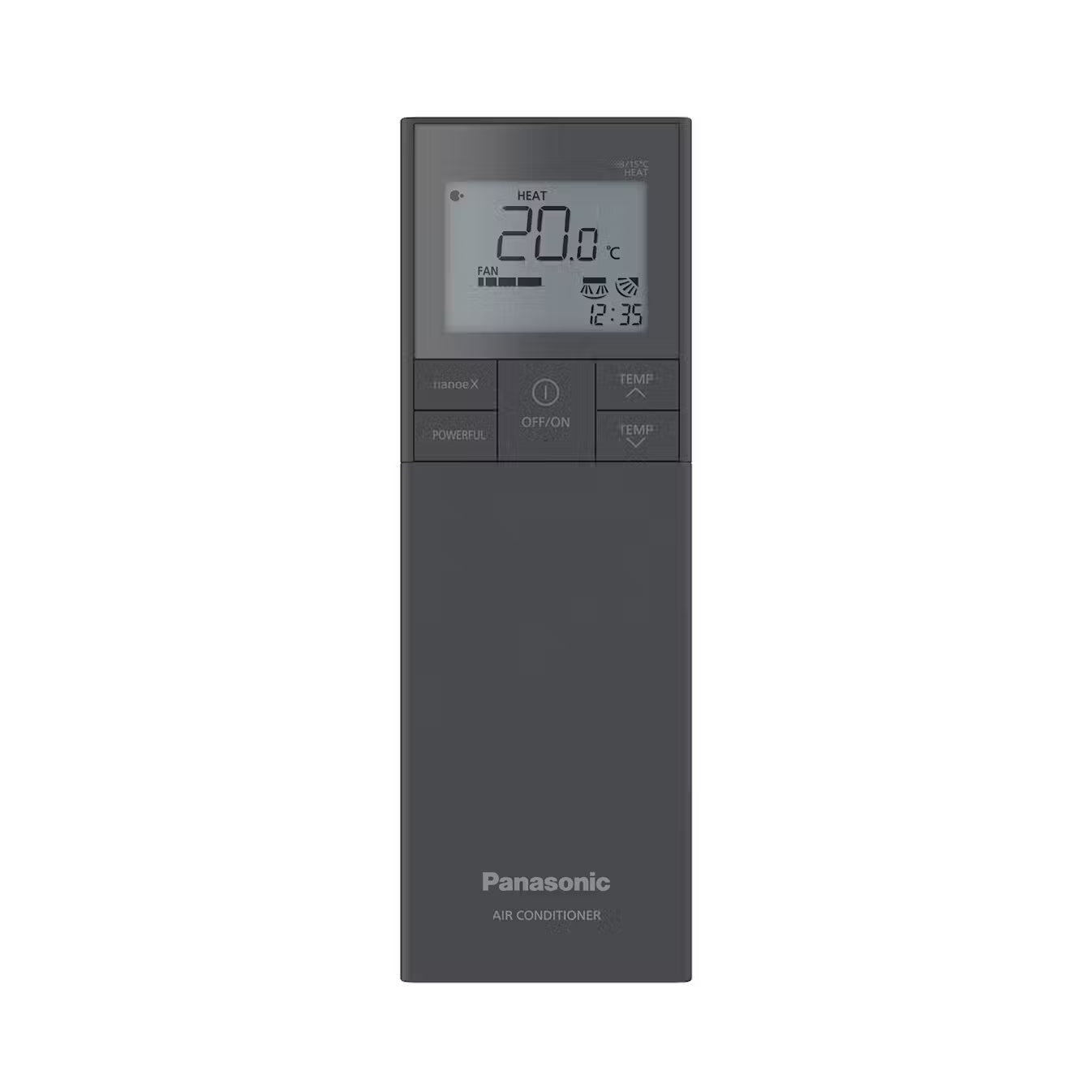 Panasonic HZ luftvärmepump fjärrkontroll.