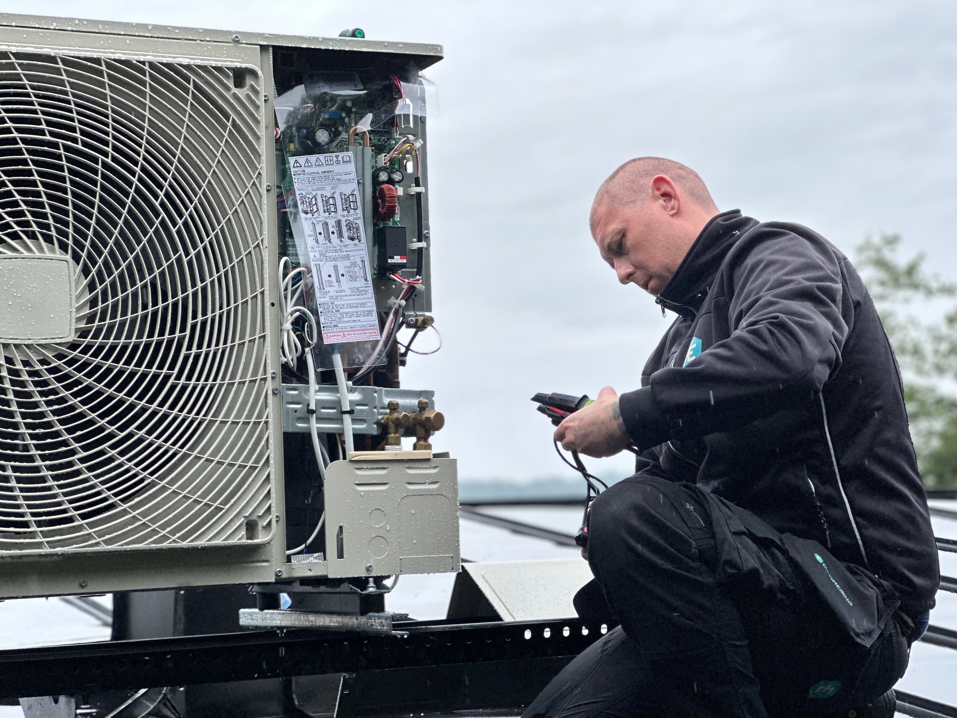 Felsökning av värmepump